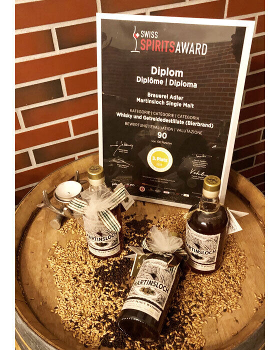 Bild Swiss Spirits Award Brauerei Adler | Adlerbräu
